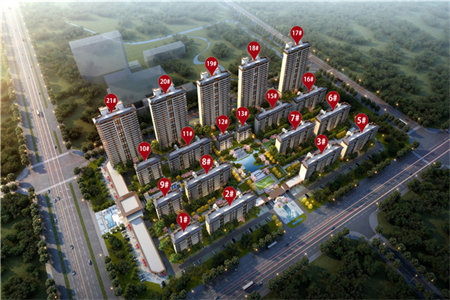 城北富景园3室2厅1卫48.8万93m2出售